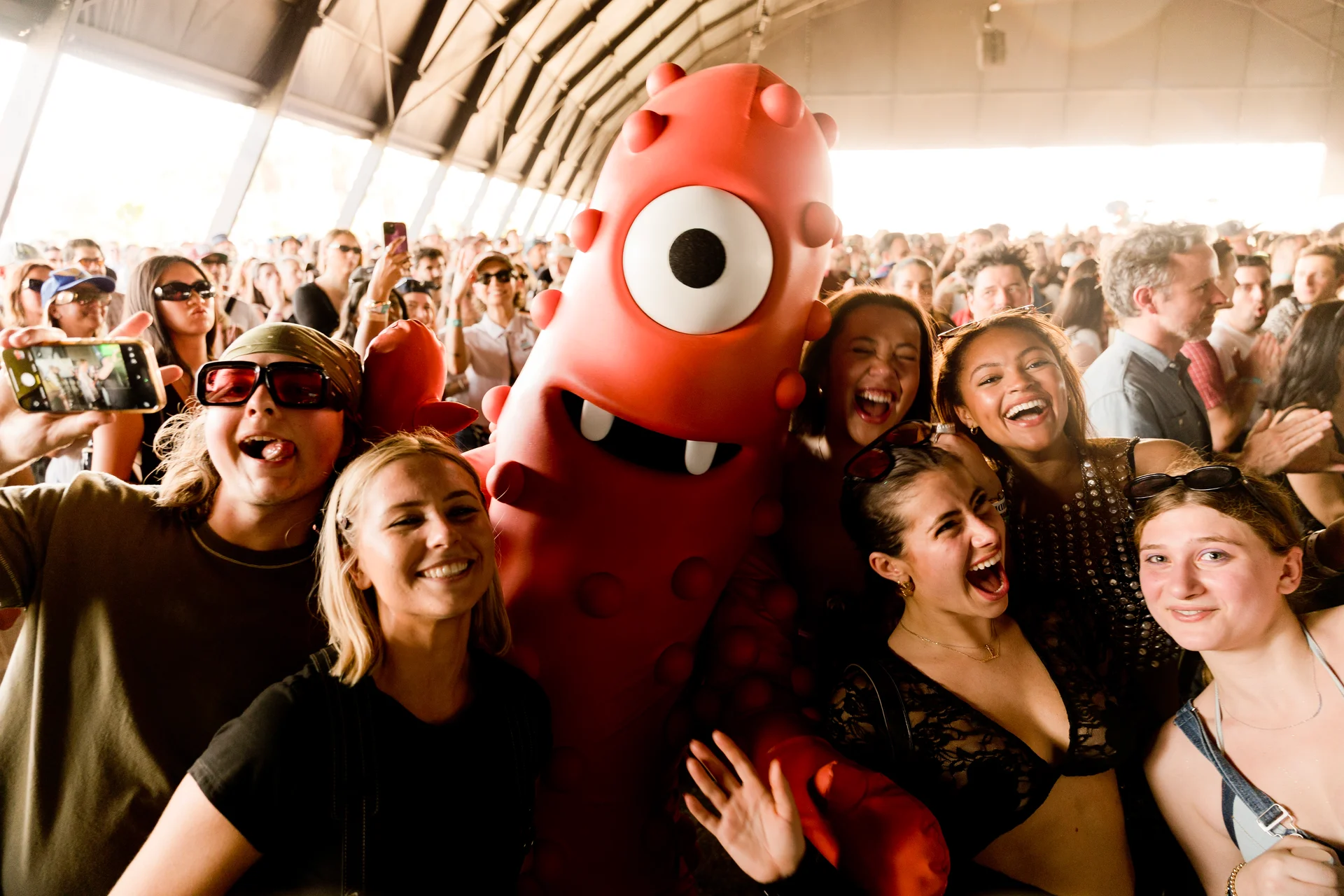 Coachella 2023 — Muno in the crowd