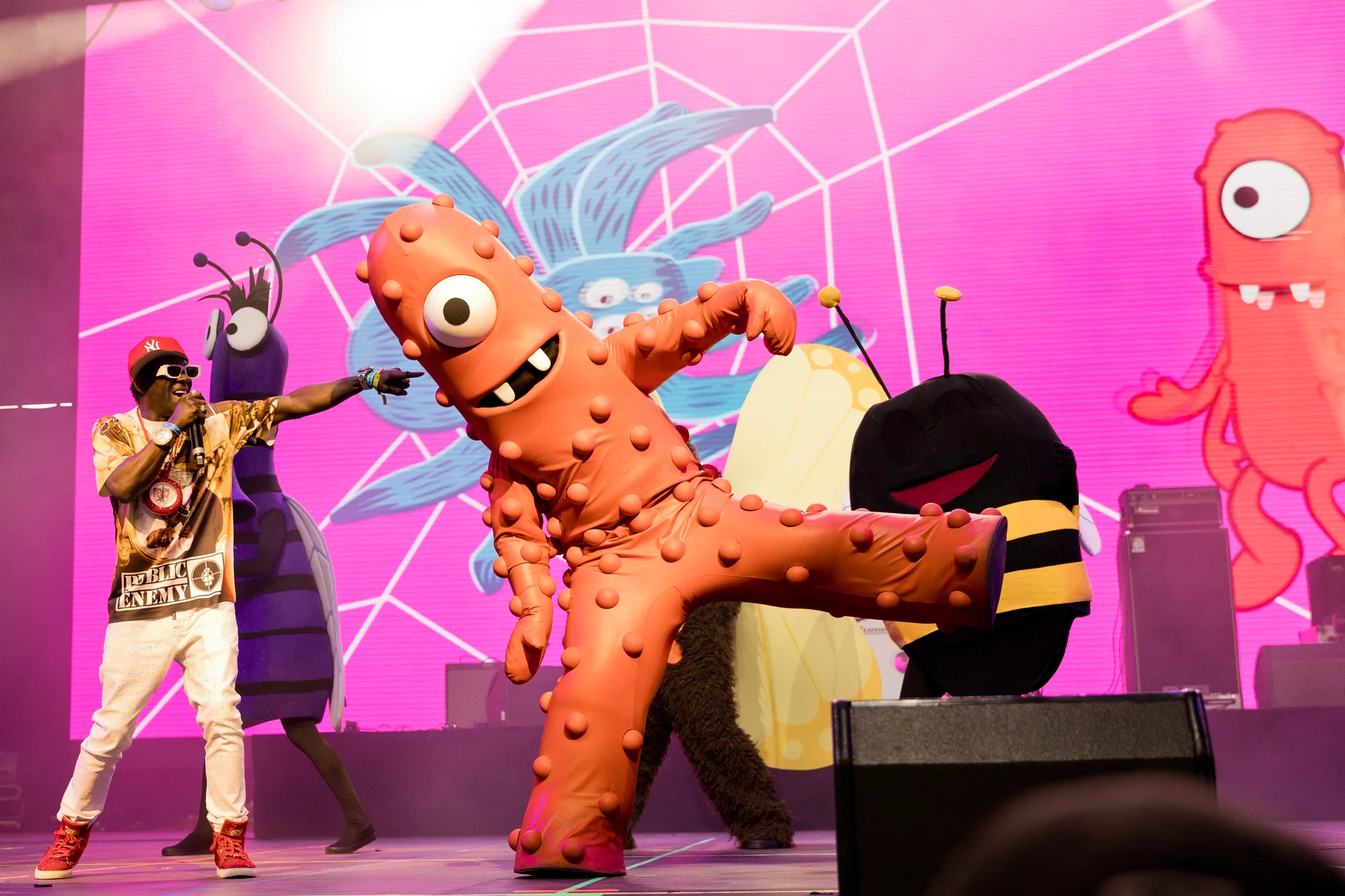 Coachella 2023 — Flavor Flav and Muno