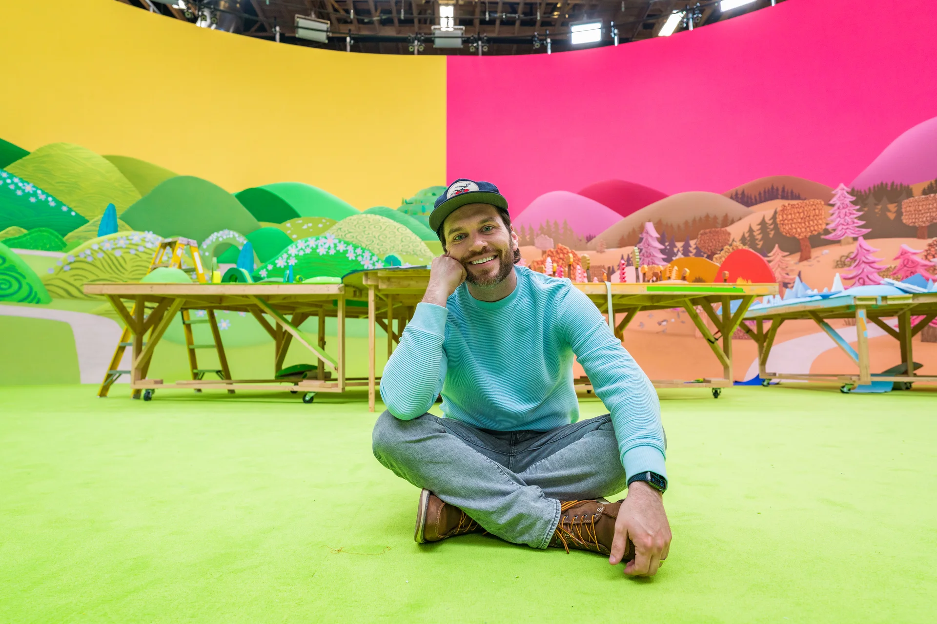 Yo Gabba GabbaLand! — on set